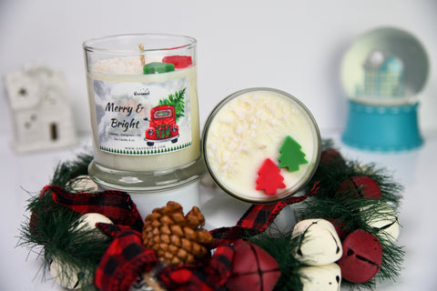 Merry and Bright Candle